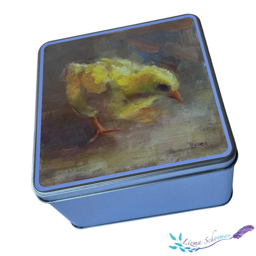 CHICK Square Tin